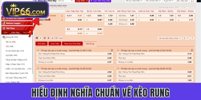 Hiểu định nghĩa chuẩn về kèo rung